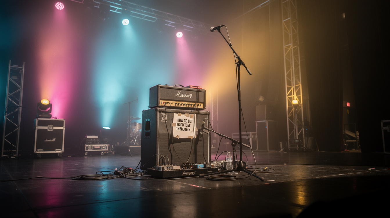 a composition illustrating "How to Get Good Tone Through In"