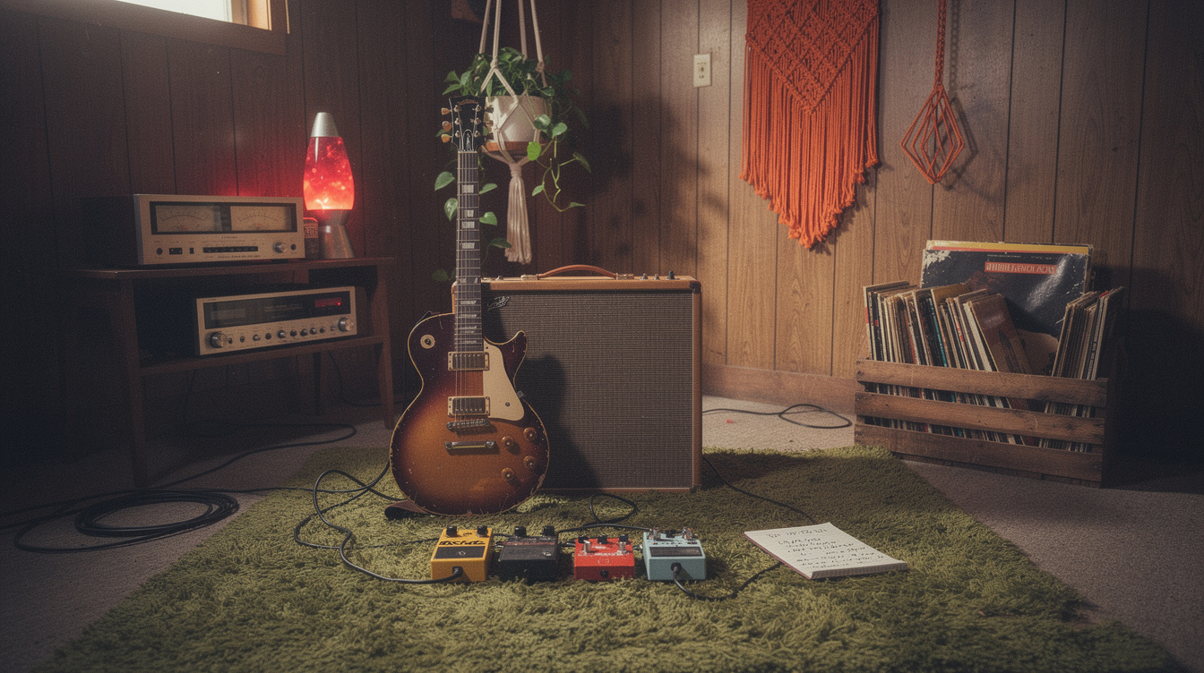 a composition illustrating "How to Stop Pedal Hiss Without Killing Your Tone"