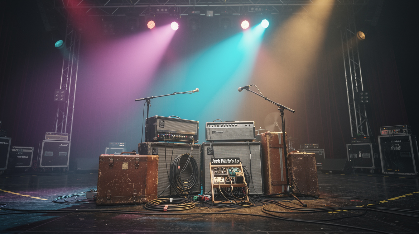 a composition illustrating "Jack White's Lo"