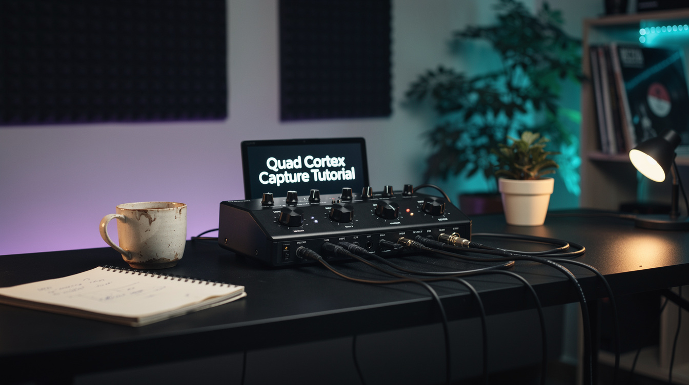 a composition illustrating "Quad Cortex Capture Tutorial"