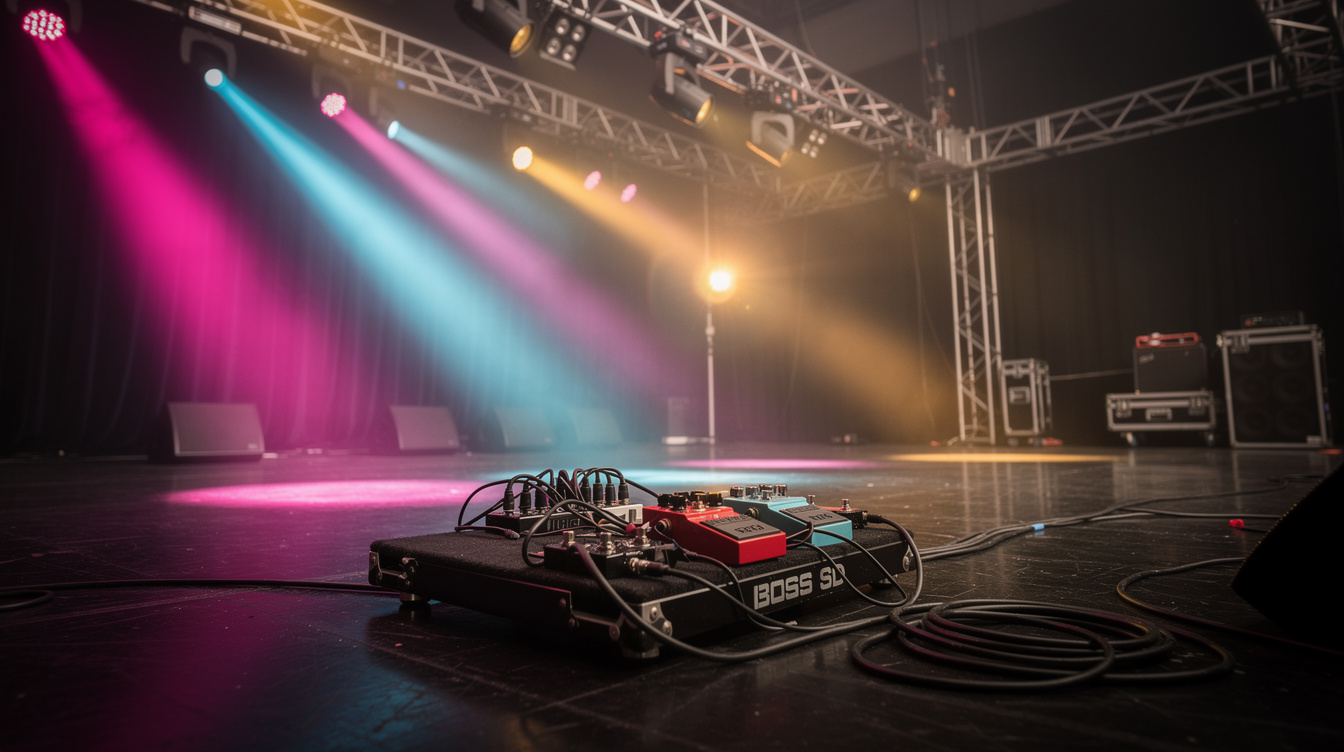 a composition illustrating "Boss SD"