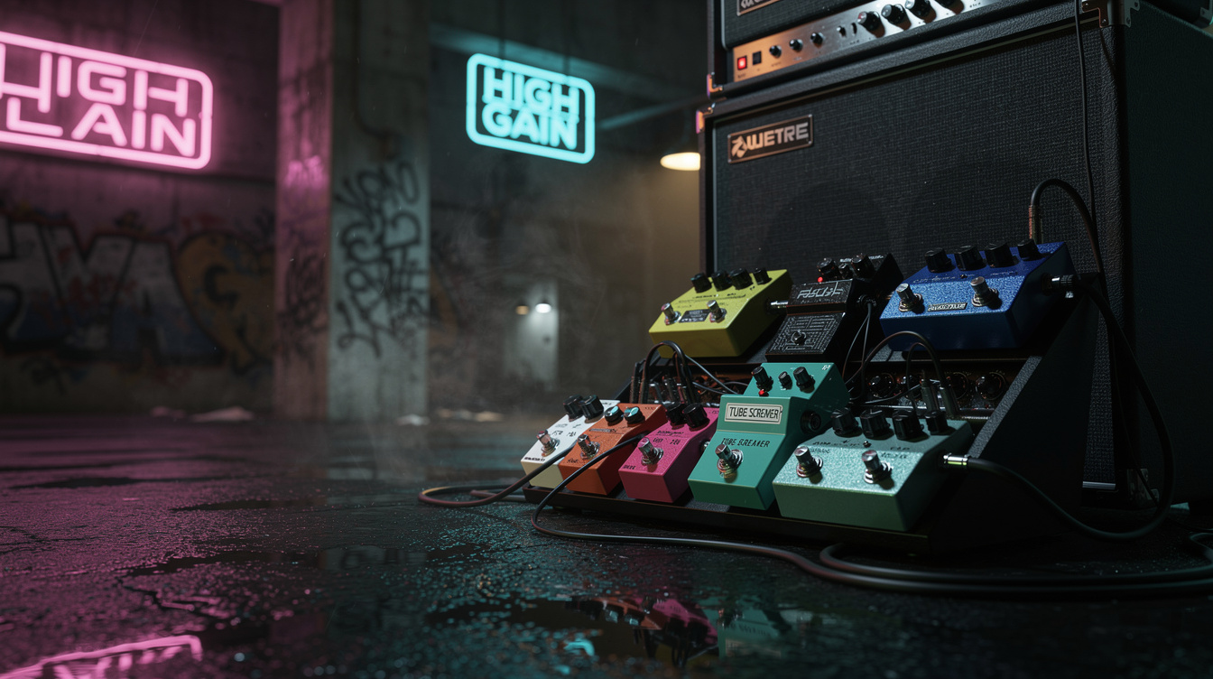 a composition illustrating "Why the Tube Screamer Before a High"