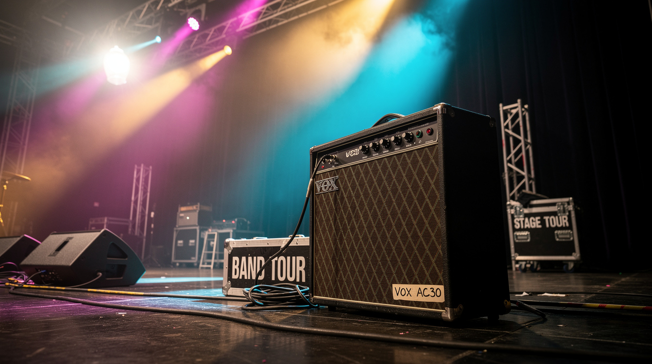 a composition illustrating "Vox AC30 Settings"